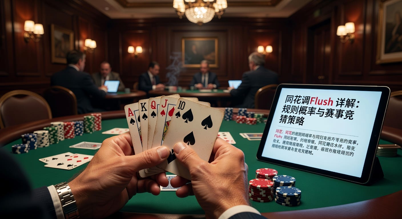 同花顺 straight flush 实战识别与判断指南【大好玩560cc】