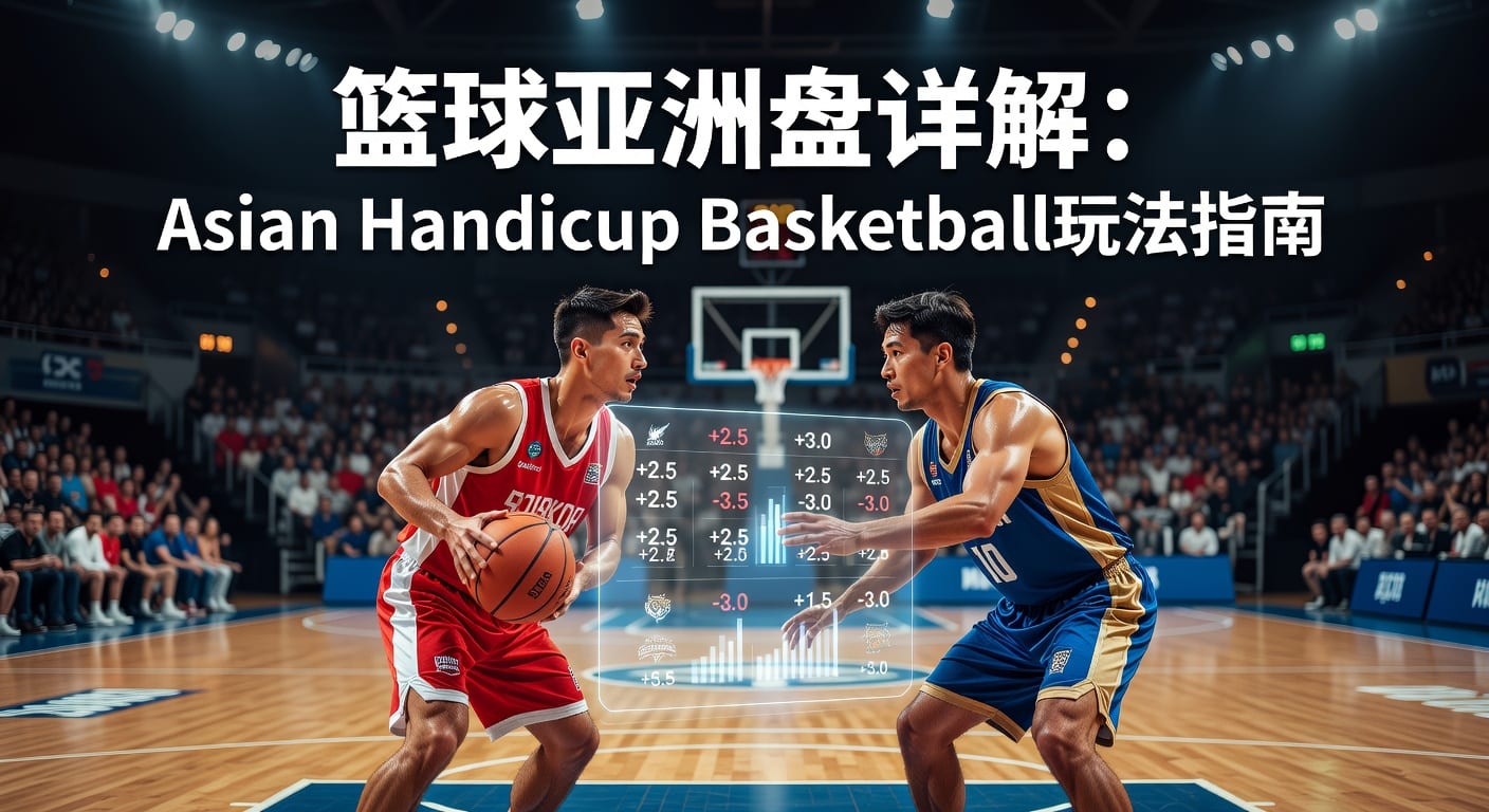 篮球亚洲盘 asian handicap basketball：让分逻辑与临场判断