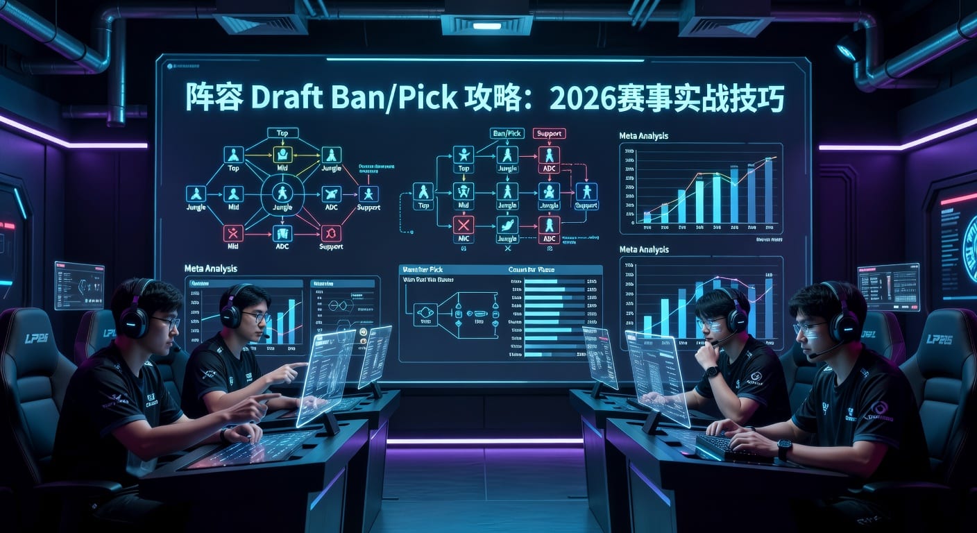 阵容 Draft Ban/Pick 解析：赛前博弈与胜率判断