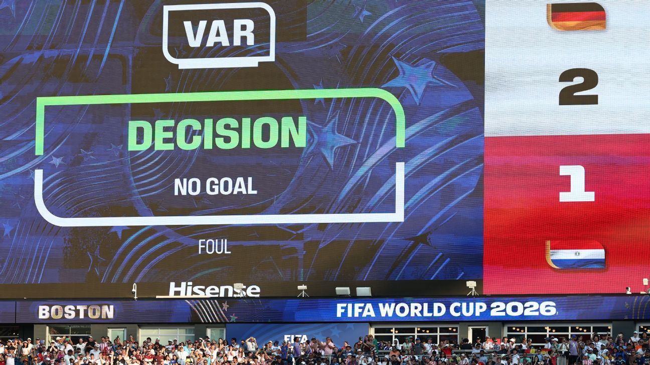 FIFA澄清德国对巴拉圭进球被吹：VAR判罚依据公布