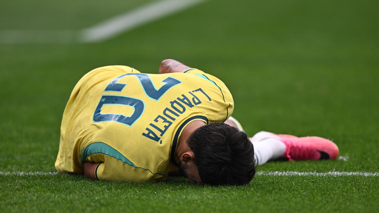 帕奎塔左腿后侧伤势加重 巴西队盼其赶上2026世界杯